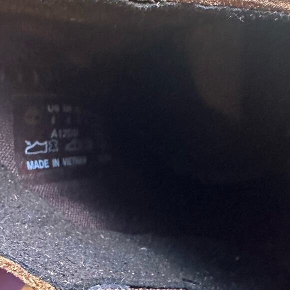 Timberland Swazey Brown Leather Heeled Mules/Clogs – Size 6 - Picture 2 of 10